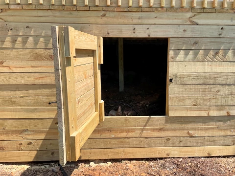 Access Door to pool pump