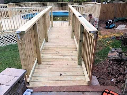 Wooden Walkway