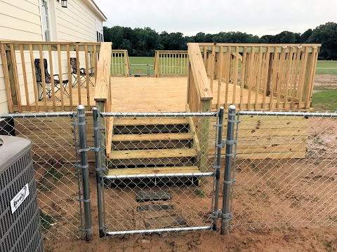 Raised Deck