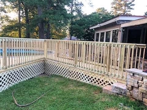 Wooden Railing