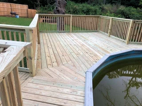 Round Pool Deck